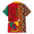 Cameroon National Day Family Matching Long Sleeve Bodycon Dress and Hawaiian Shirt Cameroun Coat Of Arms Ankara Pattern