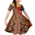 Cameroon National Day Family Matching Mermaid Dress and Hawaiian Shirt Cameroun Coat Of Arms Ankara Pattern - Wonder Print Shop