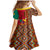 Cameroon National Day Family Matching Mermaid Dress and Hawaiian Shirt Cameroun Coat Of Arms Ankara Pattern - Wonder Print Shop