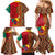 Cameroon National Day Family Matching Mermaid Dress and Hawaiian Shirt Cameroun Coat Of Arms Ankara Pattern