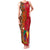 Cameroon National Day Family Matching Tank Maxi Dress and Hawaiian Shirt Cameroun Coat Of Arms Ankara Pattern - Wonder Print Shop