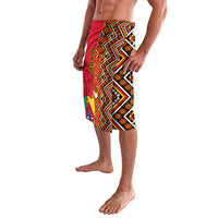 Cameroon National Day Lavalava Cameroun Coat Of Arms Ankara Pattern - Wonder Print Shop