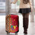 Cameroon National Day Luggage Cover Cameroun Coat Of Arms Ankara Pattern