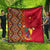 Cameroon National Day Quilt Cameroun Coat Of Arms Ankara Pattern - Wonder Print Shop
