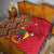Cameroon National Day Quilt Cameroun Coat Of Arms Ankara Pattern - Wonder Print Shop