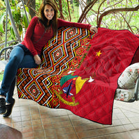 Cameroon National Day Quilt Cameroun Coat Of Arms Ankara Pattern - Wonder Print Shop