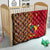 Cameroon National Day Quilt Cameroun Coat Of Arms Ankara Pattern - Wonder Print Shop