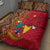 Cameroon National Day Quilt Bed Set Cameroun Coat Of Arms Ankara Pattern - Wonder Print Shop