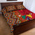 Cameroon National Day Quilt Bed Set Cameroun Coat Of Arms Ankara Pattern - Wonder Print Shop