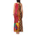 Cameroon National Day Tank Maxi Dress Cameroun Coat Of Arms Ankara Pattern - Wonder Print Shop