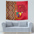 Cameroon National Day Tapestry Cameroun Coat Of Arms Ankara Pattern - Wonder Print Shop