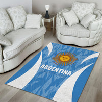 Argentina 2024 Area Rug Vamos La Albiceleste Campeon - Wonder Print Shop