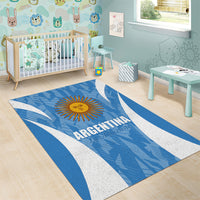 Argentina 2024 Area Rug Vamos La Albiceleste Campeon - Wonder Print Shop