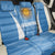 Argentina 2024 Back Car Seat Cover Vamos La Albiceleste Campeon - Wonder Print Shop