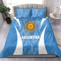 Argentina 2024 Bedding Set Vamos La Albiceleste Campeon - Wonder Print Shop