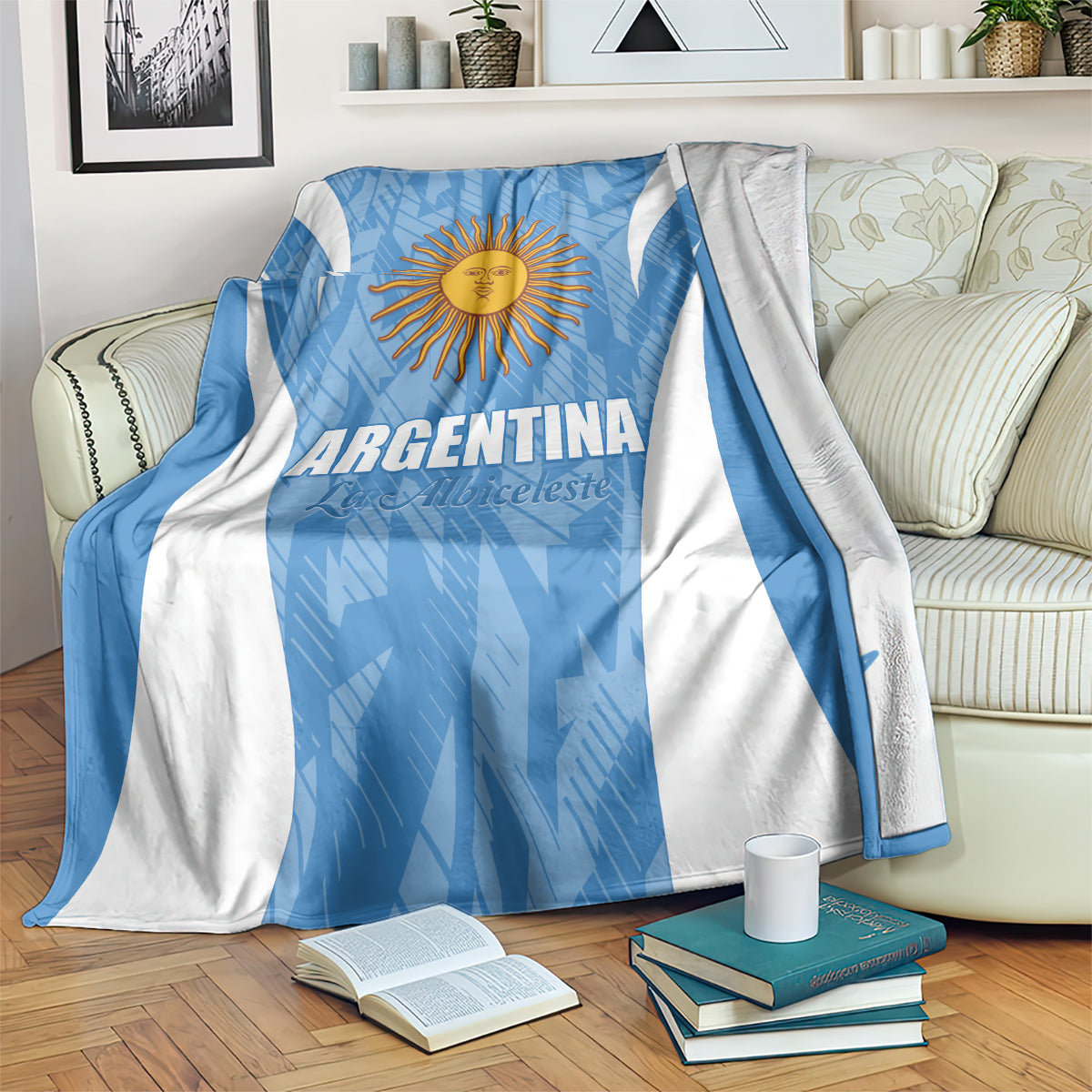 Argentina 2024 Blanket Vamos La Albiceleste Campeon