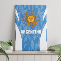 Argentina 2024 Canvas Wall Art Vamos La Albiceleste Campeon - Wonder Print Shop