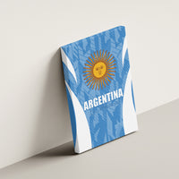 Argentina 2024 Canvas Wall Art Vamos La Albiceleste Campeon - Wonder Print Shop