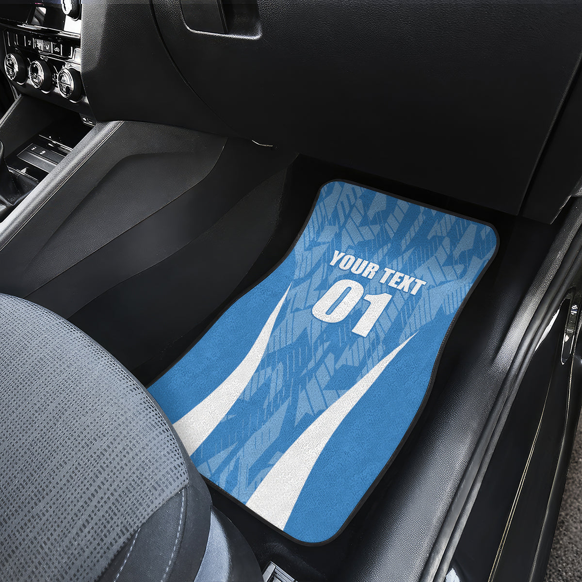 Argentina 2024 Car Mats Vamos La Albiceleste Campeon - Wonder Print Shop