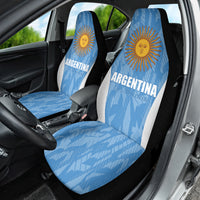 Argentina 2024 Car Seat Cover Vamos La Albiceleste Campeon - Wonder Print Shop