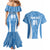 Personalized Argentina 2024 Couples Matching Mermaid Dress and Hawaiian Shirt Vamos La Albiceleste Campeon