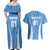 Personalized Argentina 2024 Couples Matching Off Shoulder Maxi Dress and Hawaiian Shirt Vamos La Albiceleste Campeon - Wonder Print Shop
