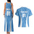Personalized Argentina 2024 Couples Matching Tank Maxi Dress and Hawaiian Shirt Vamos La Albiceleste Campeon