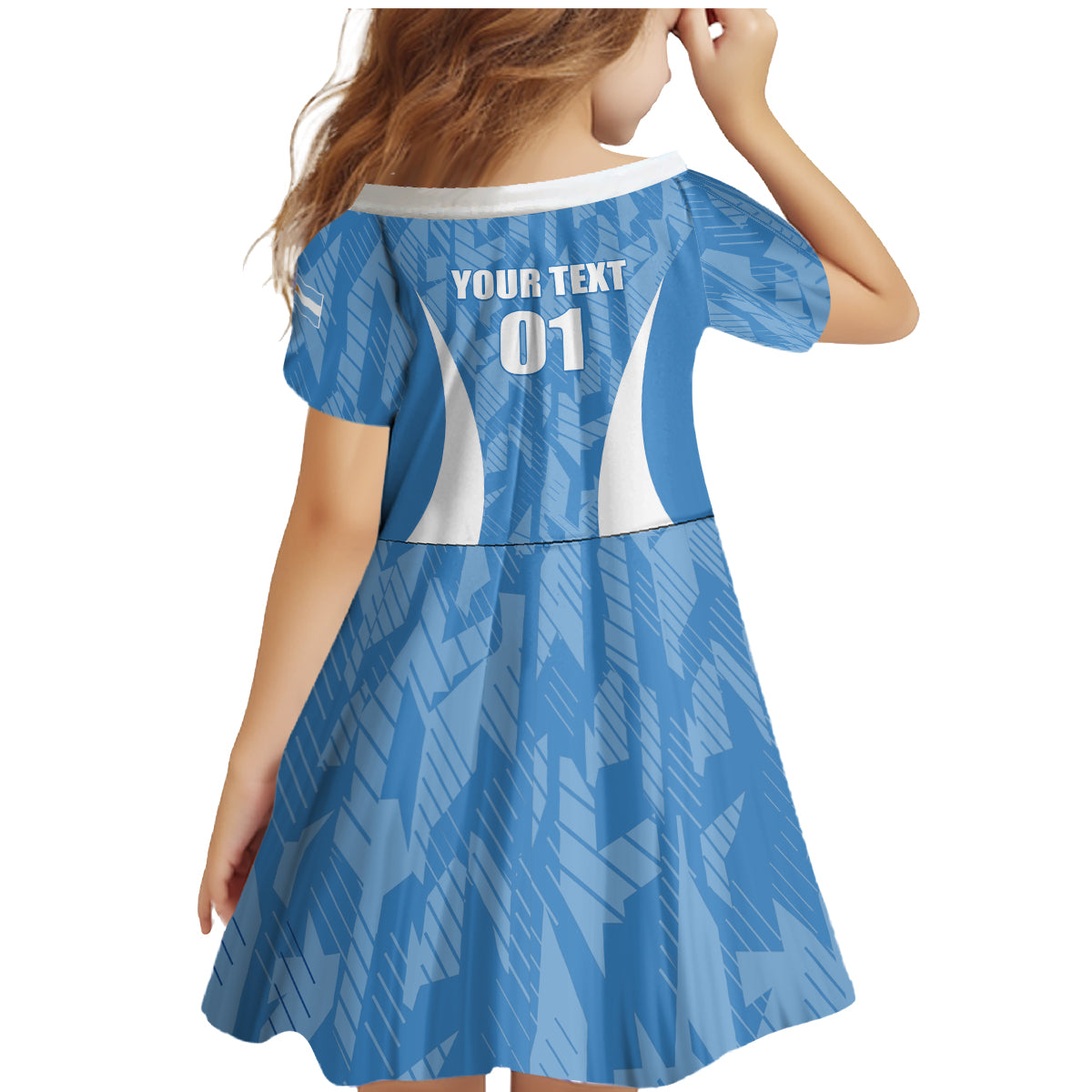 Personalized Argentina 2024 Family Matching Mermaid Dress and Hawaiian Shirt Vamos La Albiceleste Campeon - Wonder Print Shop