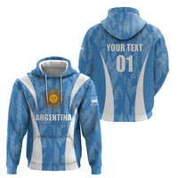 Personalized Argentina 2024 Hoodie Vamos La Albiceleste Campeon - Wonder Print Shop