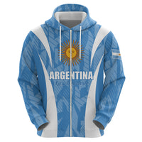 Personalized Argentina 2024 Hoodie Vamos La Albiceleste Campeon - Wonder Print Shop