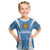 Personalized Argentina 2024 Kid T Shirt Vamos La Albiceleste Campeon - Wonder Print Shop