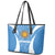 Argentina 2024 Leather Tote Bag Vamos La Albiceleste Campeon - Wonder Print Shop