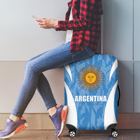 Argentina 2024 Luggage Cover Vamos La Albiceleste Campeon - Wonder Print Shop