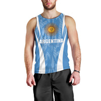 Personalized Argentina 2024 Men Tank Top Vamos La Albiceleste Campeon - Wonder Print Shop
