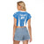 Personalized Argentina 2024 Raglan Cropped T Shirt Vamos La Albiceleste Campeon