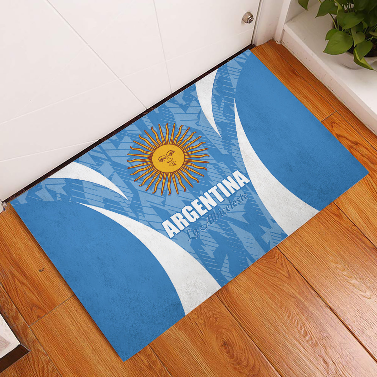 Argentina 2024 Rubber Doormat Vamos La Albiceleste Campeon