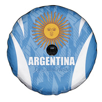 Argentina 2024 Spare Tire Cover Vamos La Albiceleste Campeon - Wonder Print Shop