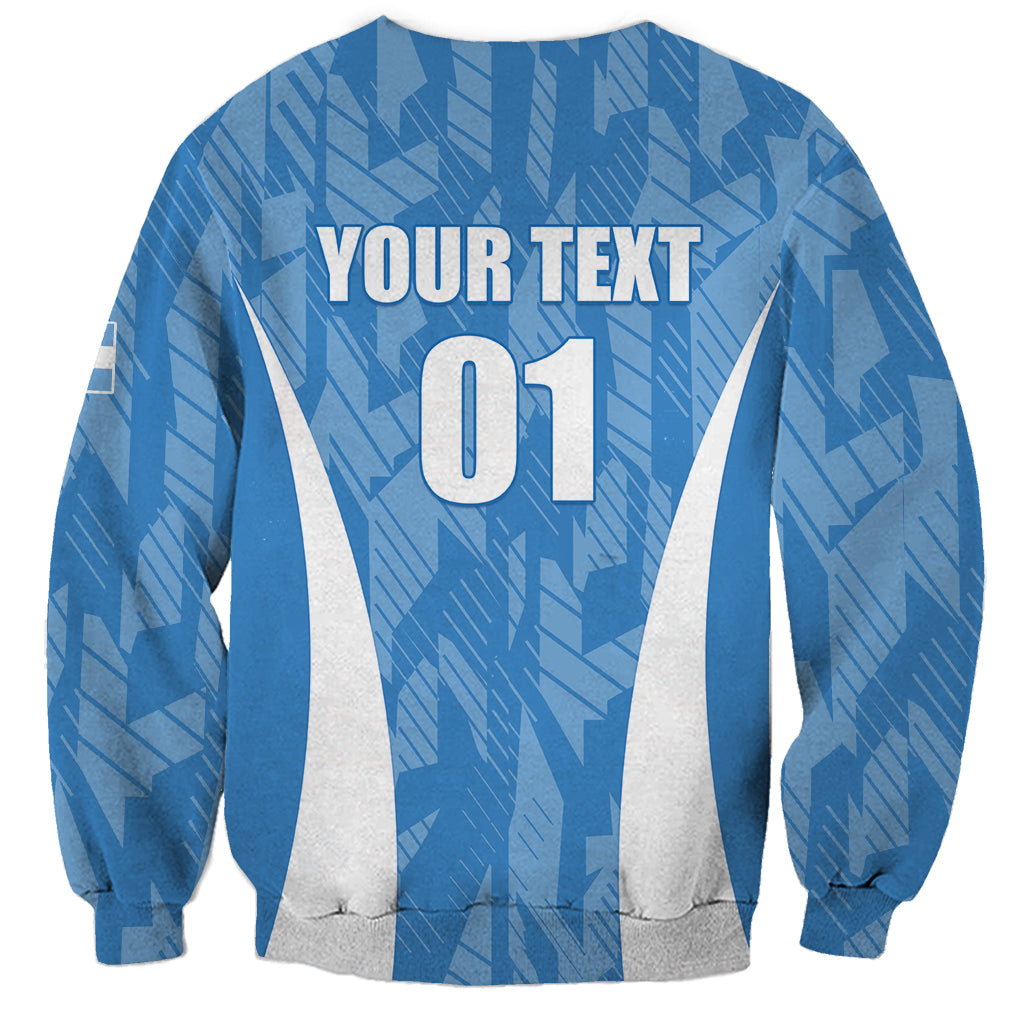 Personalized Argentina 2024 Sweatshirt Vamos La Albiceleste Campeon - Wonder Print Shop