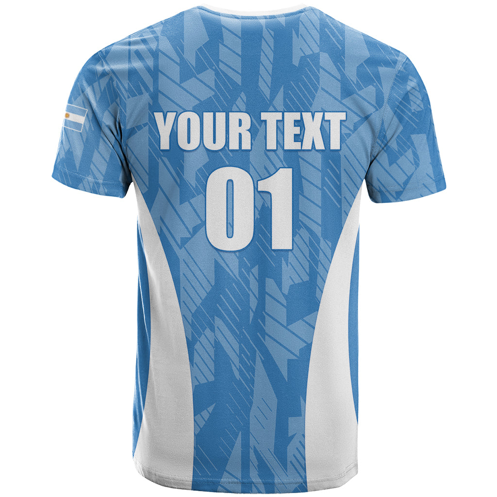 Personalized Argentina 2024 T Shirt Vamos La Albiceleste Campeon - Wonder Print Shop