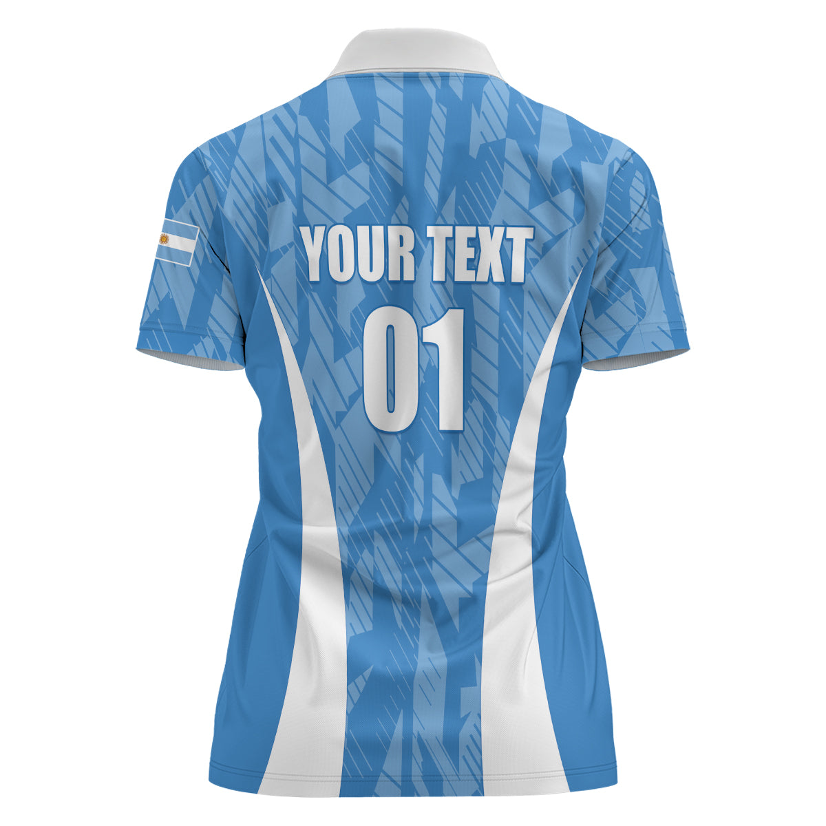 Personalized Argentina 2024 Women Polo Shirt Vamos La Albiceleste Campeon - Wonder Print Shop