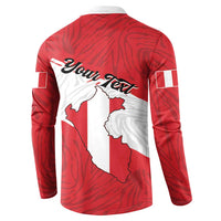 Personalized Peru Button Sweatshirt Piruw Ripuwlika Flag Stylized