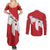 Personalized Peru Couples Matching Summer Maxi Dress and Long Sleeve Button Shirt Piruw Ripuwlika Flag Stylized