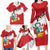 Personalized Peru Family Matching Long Sleeve Bodycon Dress and Hawaiian Shirt Piruw Ripuwlika Flag Stylized