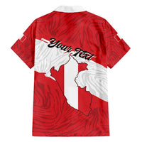 Personalized Peru Family Matching Long Sleeve Bodycon Dress and Hawaiian Shirt Piruw Ripuwlika Flag Stylized