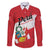 Personalized Peru Family Matching Off Shoulder Short Dress and Hawaiian Shirt Piruw Ripuwlika Flag Stylized