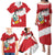 Personalized Peru Family Matching Puletasi and Hawaiian Shirt Piruw Ripuwlika Flag Stylized