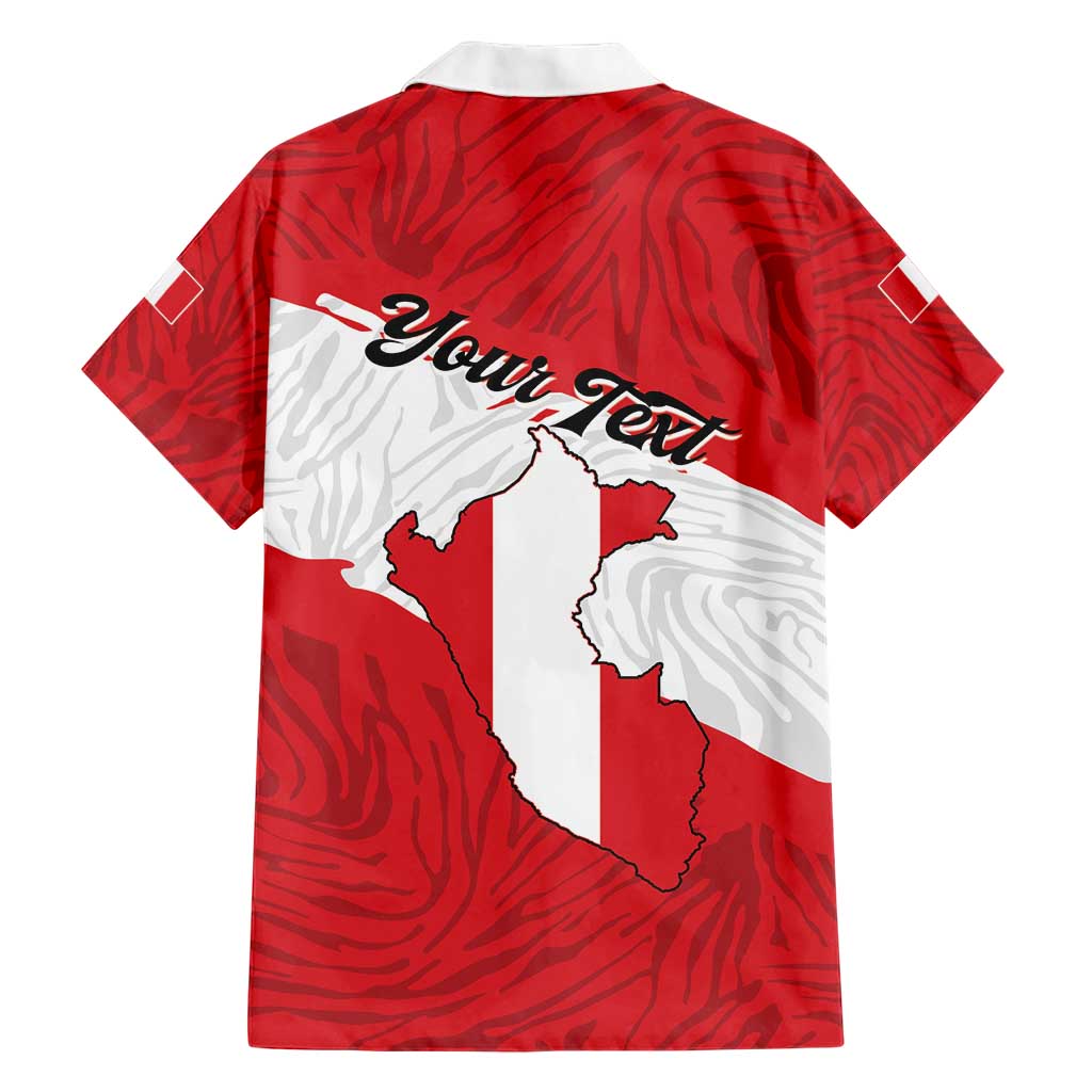 Personalized Peru Family Matching Short Sleeve Bodycon Dress and Hawaiian Shirt Piruw Ripuwlika Flag Stylized