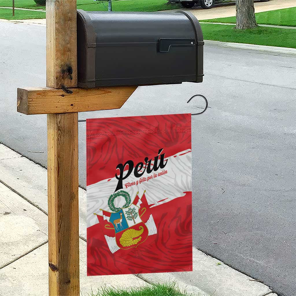 Peru Garden Flag Piruw Ripuwlika Flag Stylized