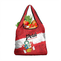 Peru Grocery Bag Piruw Ripuwlika Flag Stylized