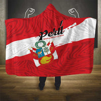 Peru Hooded Blanket Piruw Ripuwlika Flag Stylized